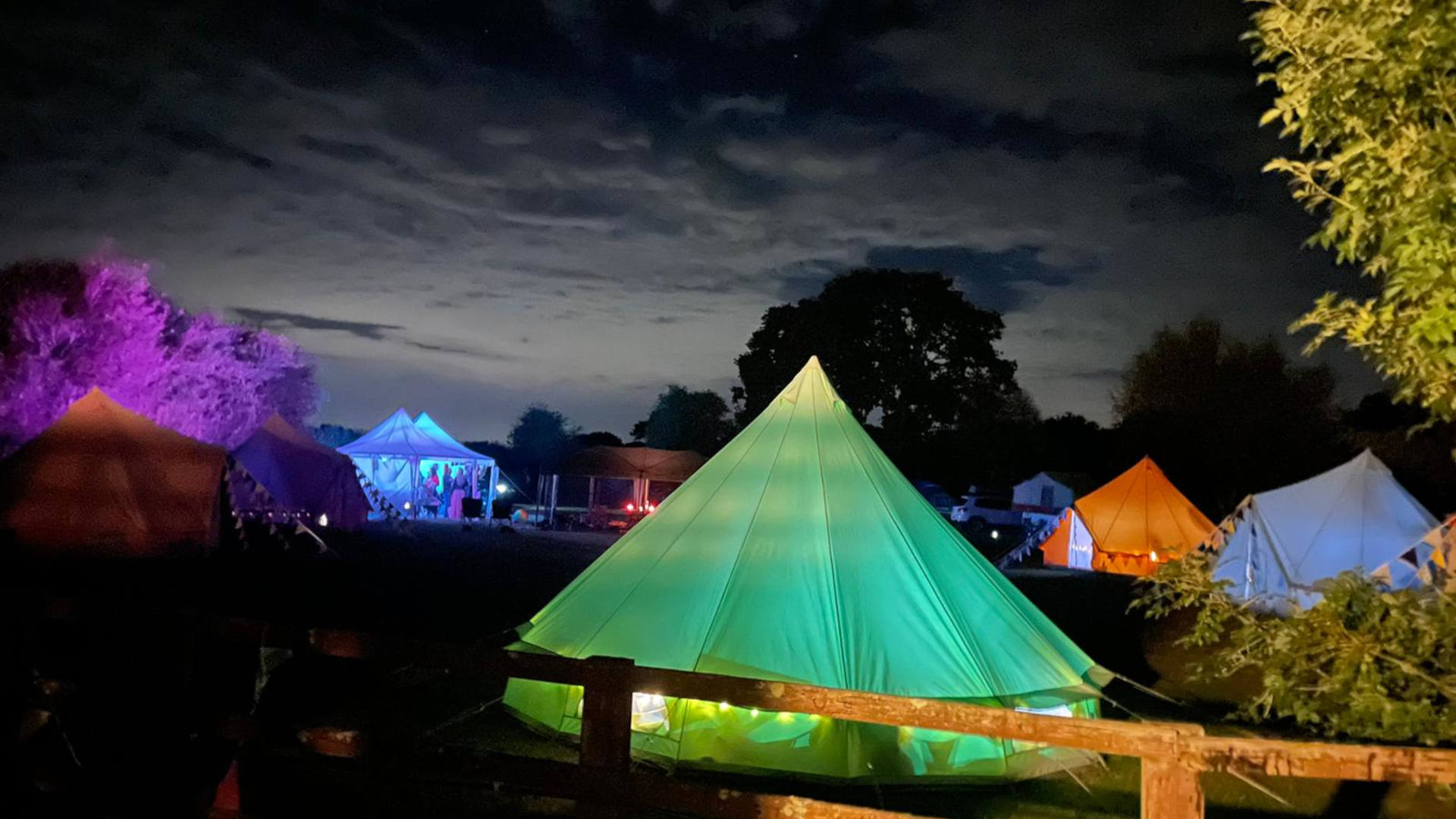 Bell tent hire Hampshire