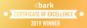 Bark Certificate of Excellence 2019