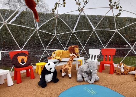 Garden Igloo for hire Hampshire