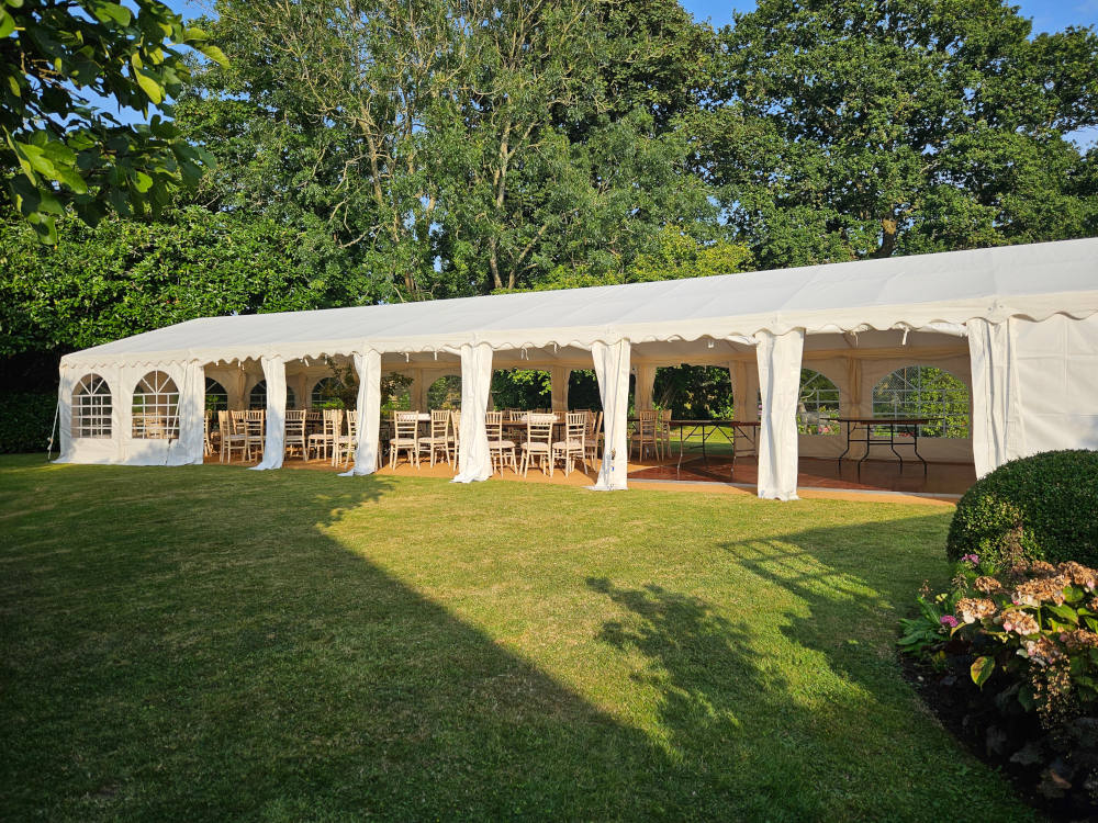 Traditional marquee hire Fareham