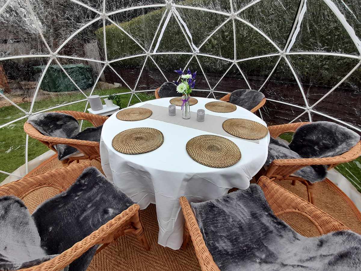 Garden Igloo for hire Hampshire