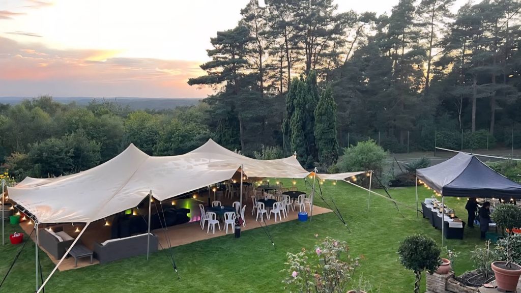 Stretch Tent hire Hampshire